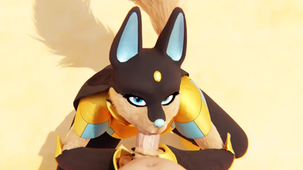 Anubis Blowjob 4K By Opusnine