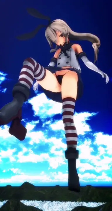 Giant Shimakaze trampling [R15] Arinamin