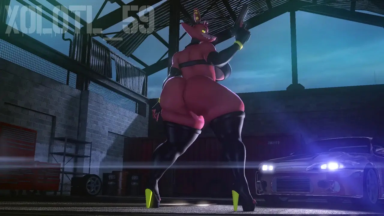 foxy twerking