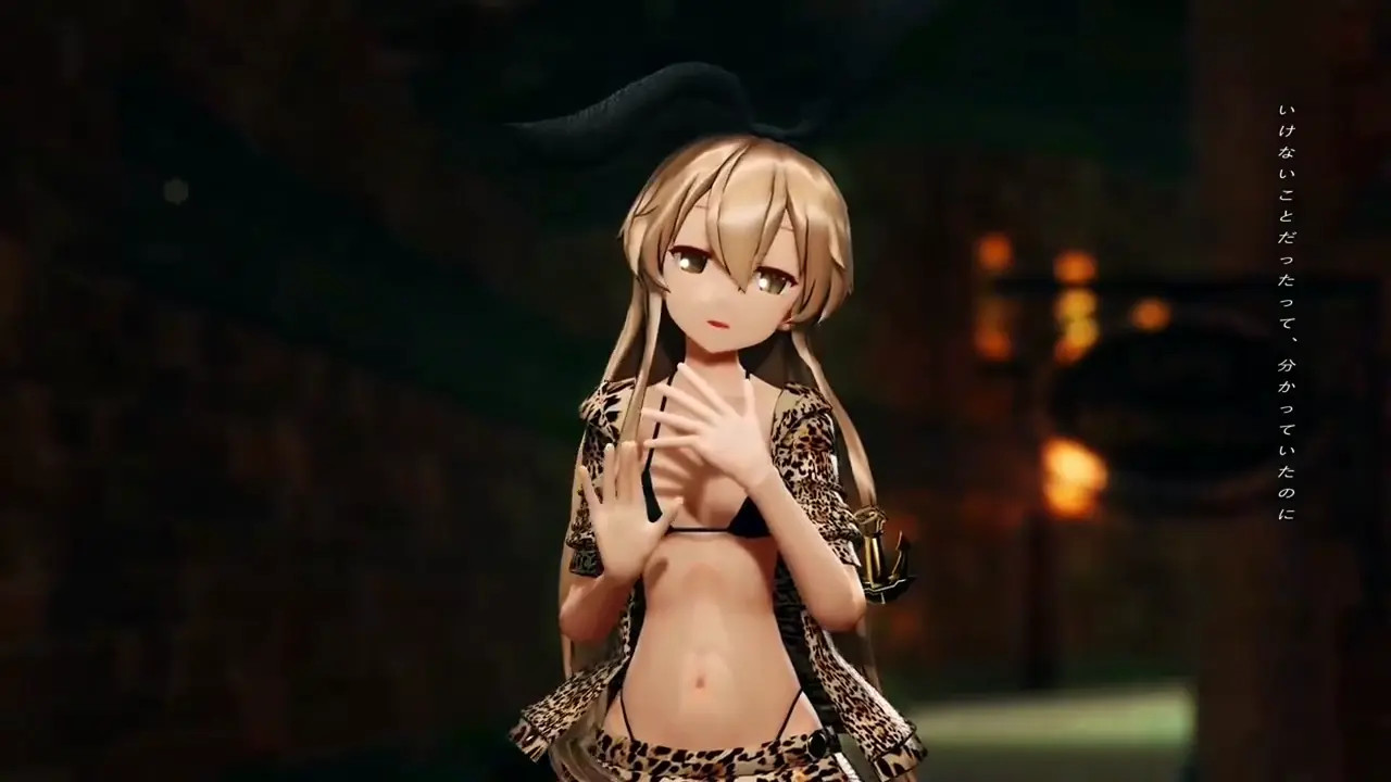 Shimakaze - Overdose [MMD R15] RiRi