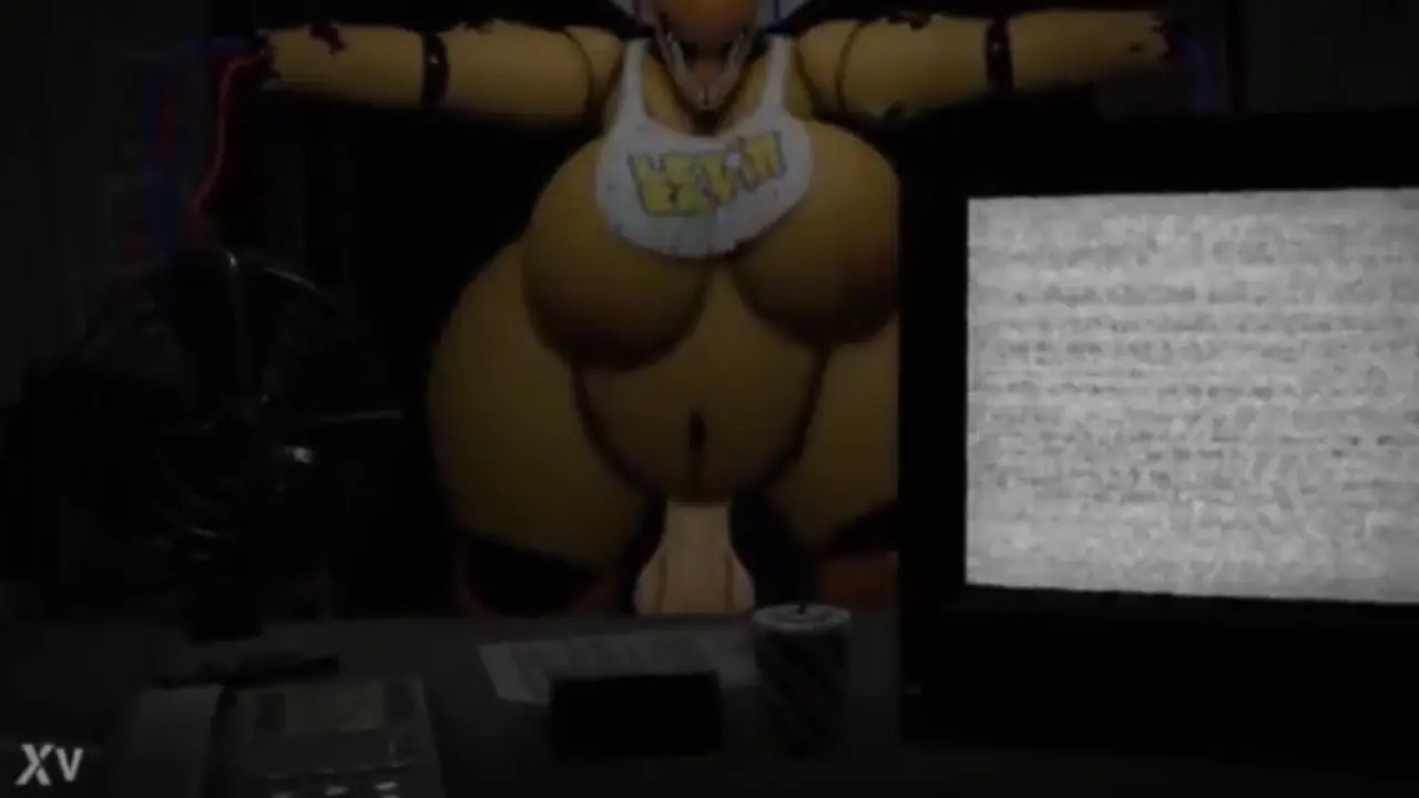 blowing withered chica
