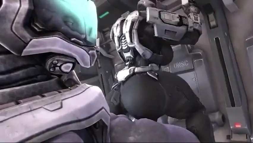 futa spartan riding sangheili