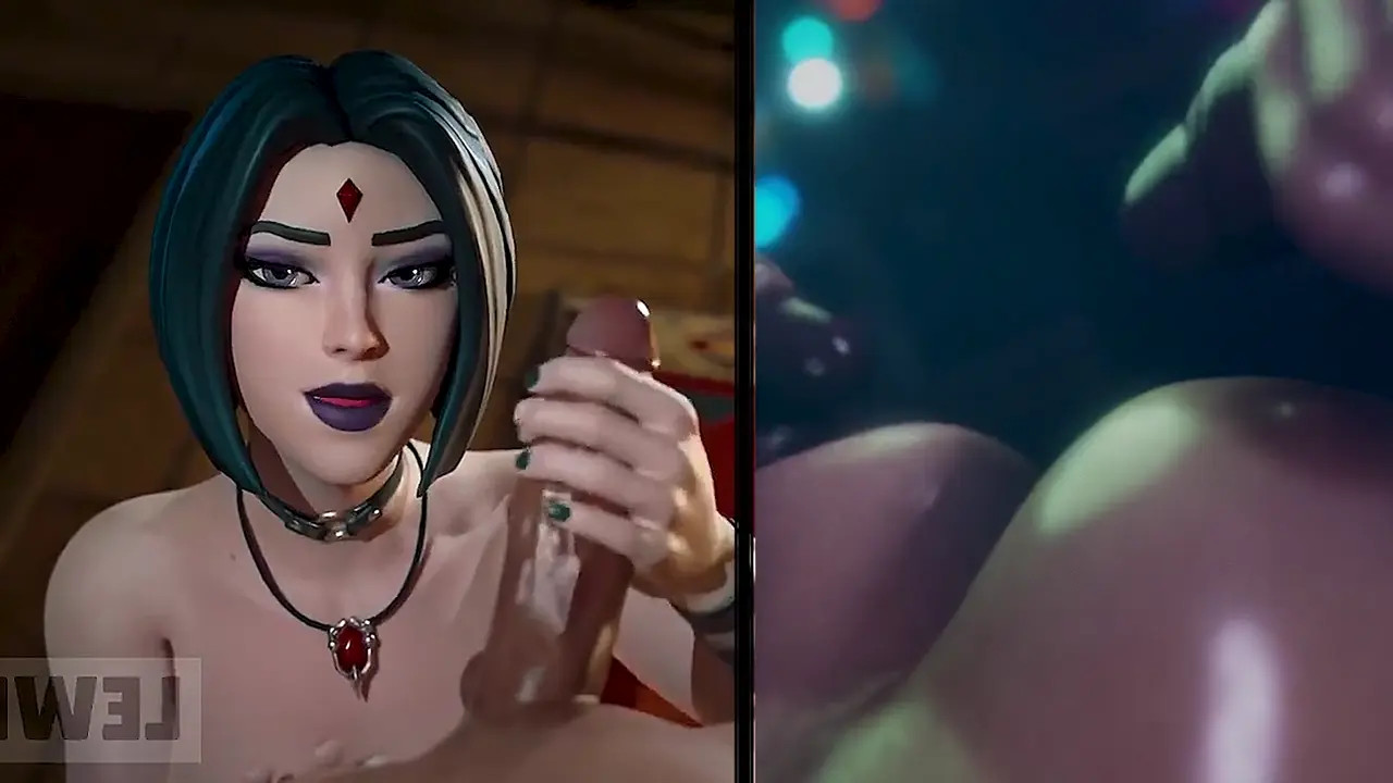 Raven VS Harley Quinn | Fuck Battle