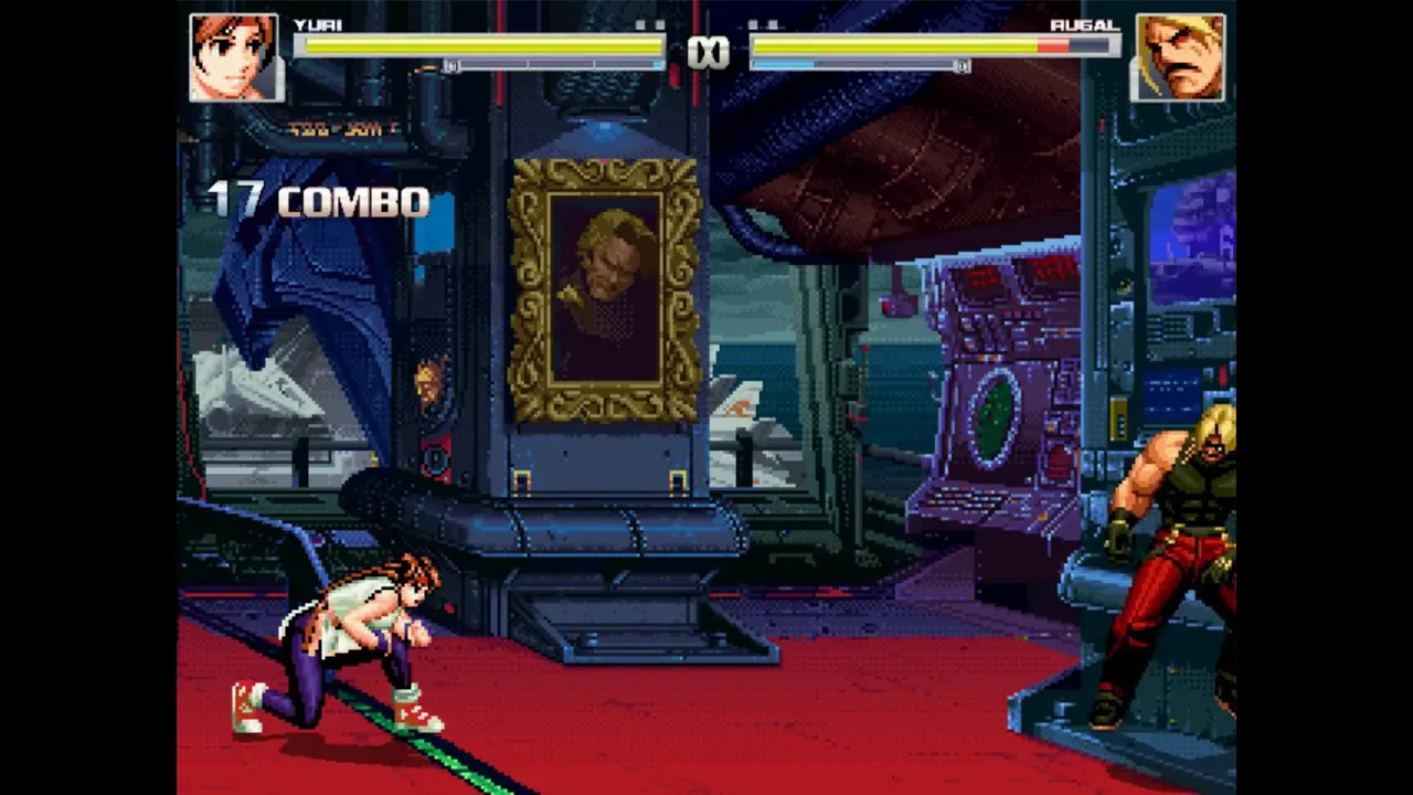 Yuri Sakazaki VS Rugal Bernstein