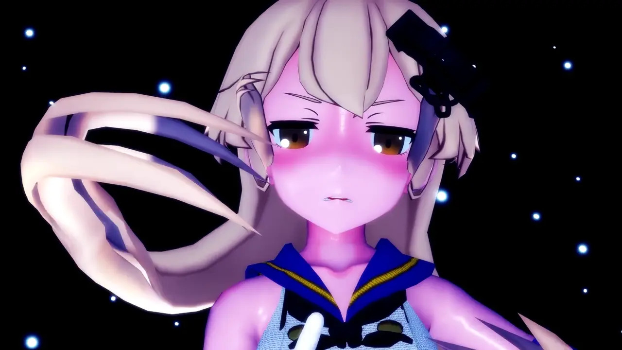 Shimakaze - Don't call her Zekamashi [MMD R15] Hamselvish