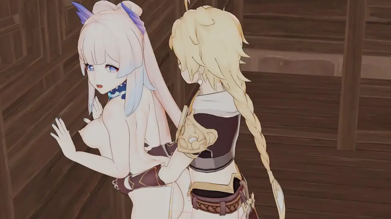 Kokomi standing sex [Hoppa_Mage]