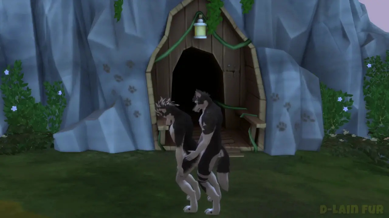 ♂️♂️ Games of Werewolves. ❤️ [FURRY SIMS 4]