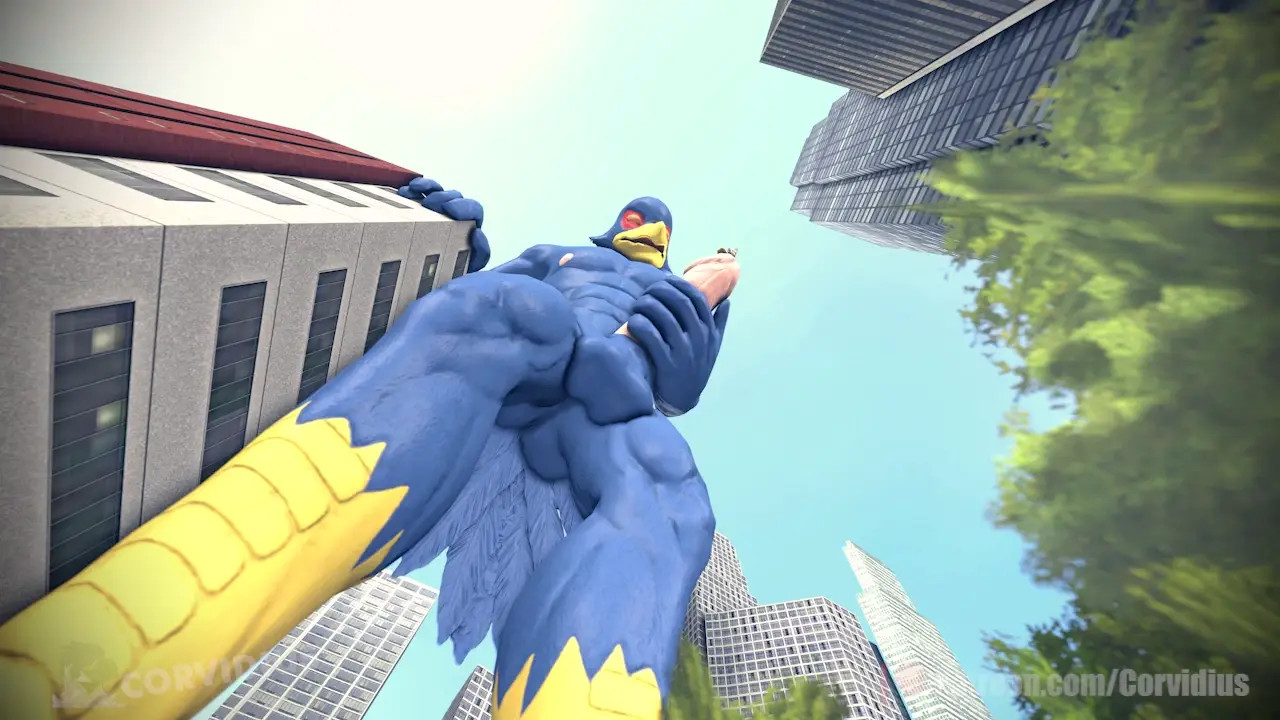 Riding on the Fapping Burd