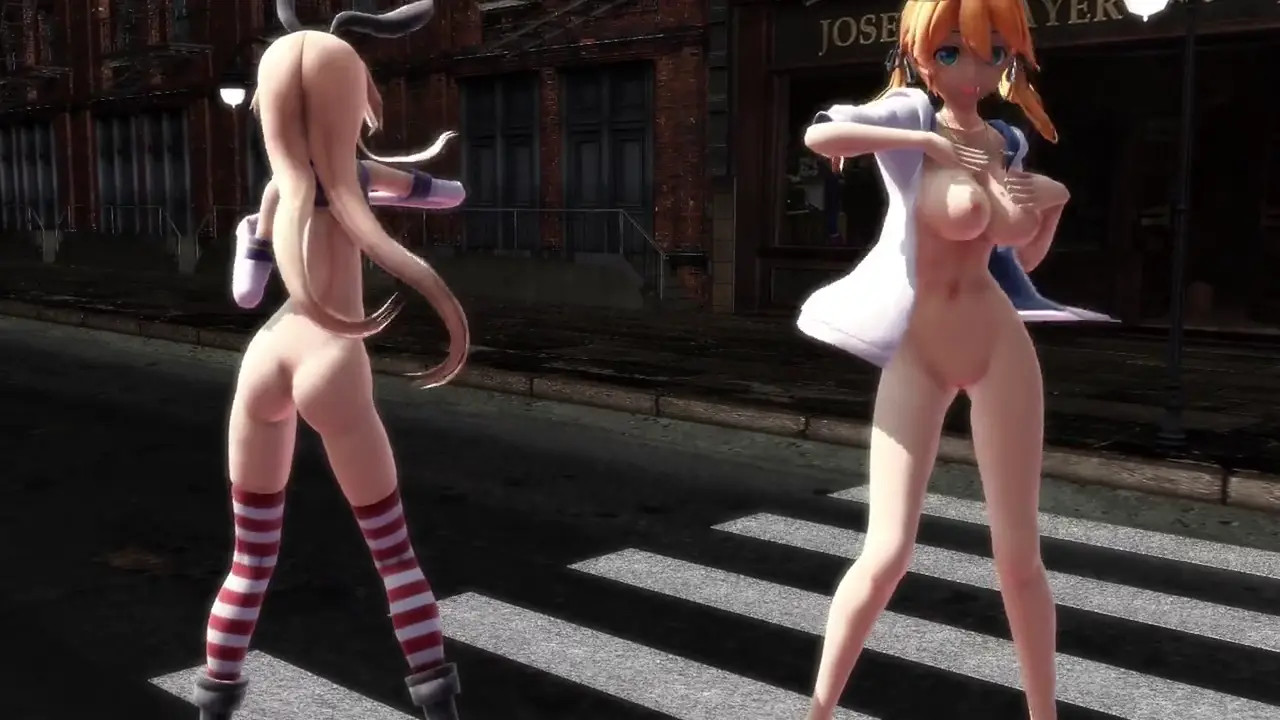Shimakaze & Prinz - Girls [MMD R18] key2005
