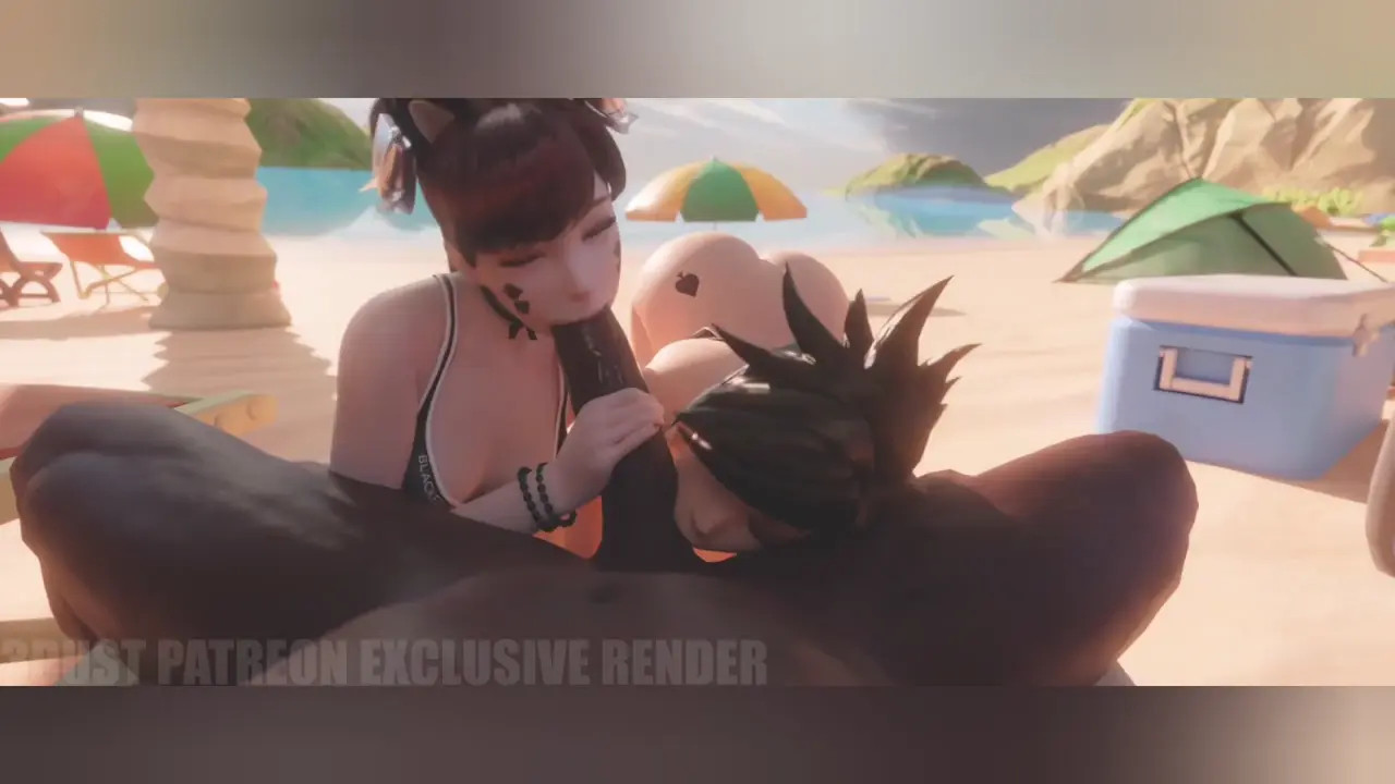D.va BLACKED JOI For Handfuckers