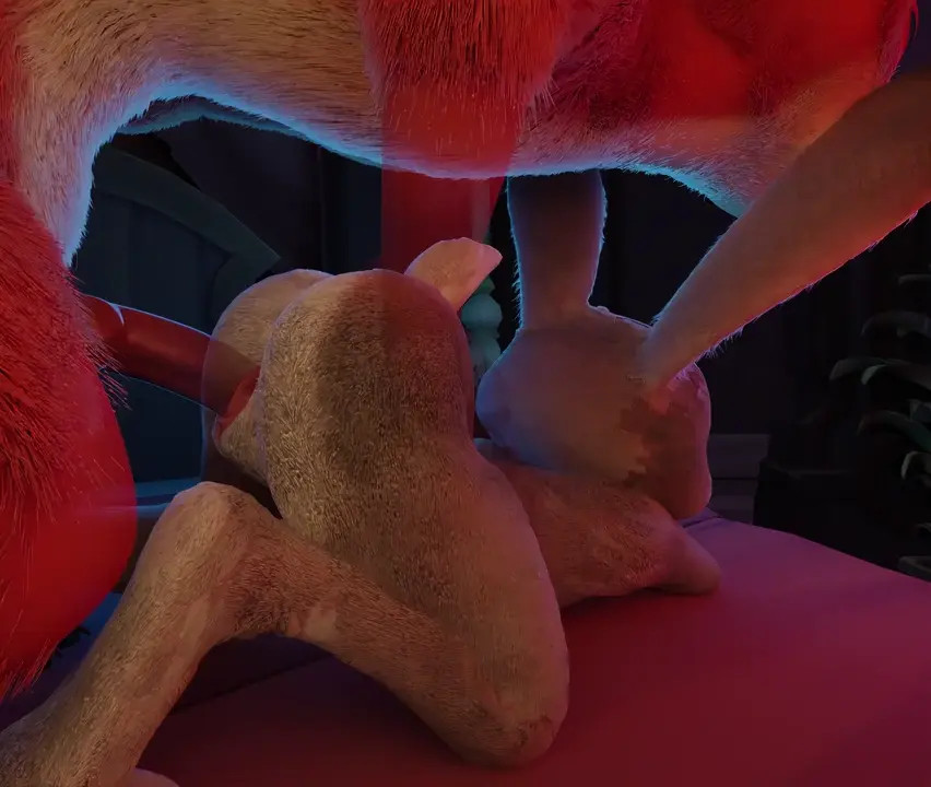 Judy doggystyle with a fox (POV 2)