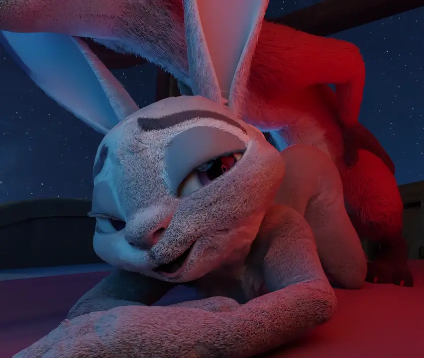 Judy doggystyle with a fox (POV 1)