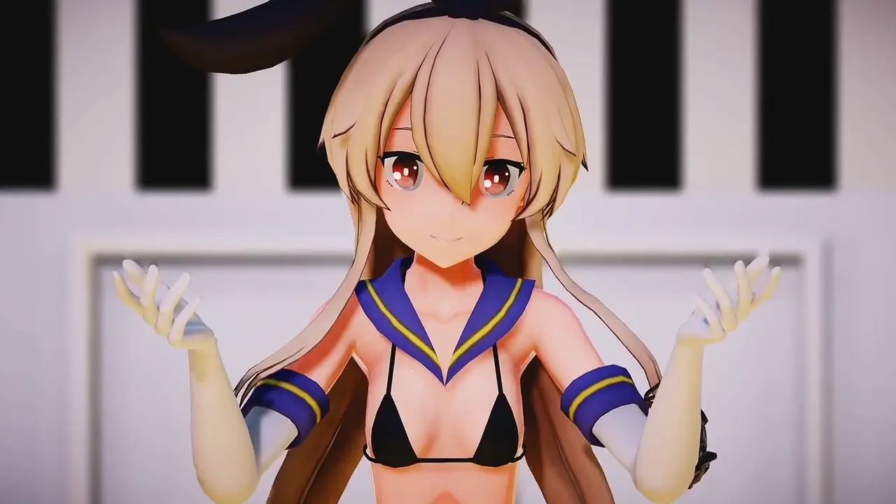 Shimakaze - Build Our Machine Remix [MMD R18] amaya