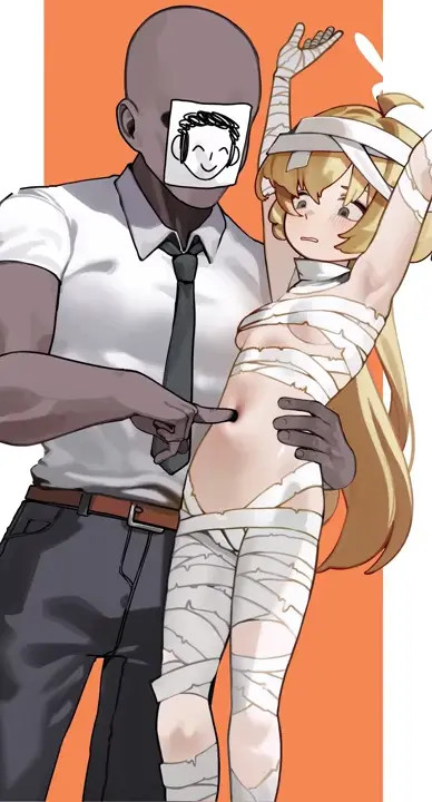 [ak4ci / kani_fish] Yoshimi Halloween Navel Fingering