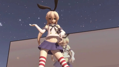 Shimakaze - Rock Solid [MMD R18] Dejoker22
