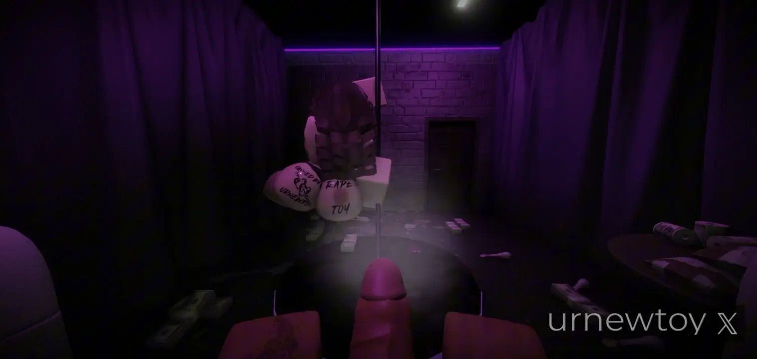 Stripper Video with a fan