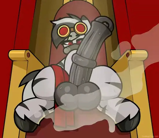 zebra leaking precum