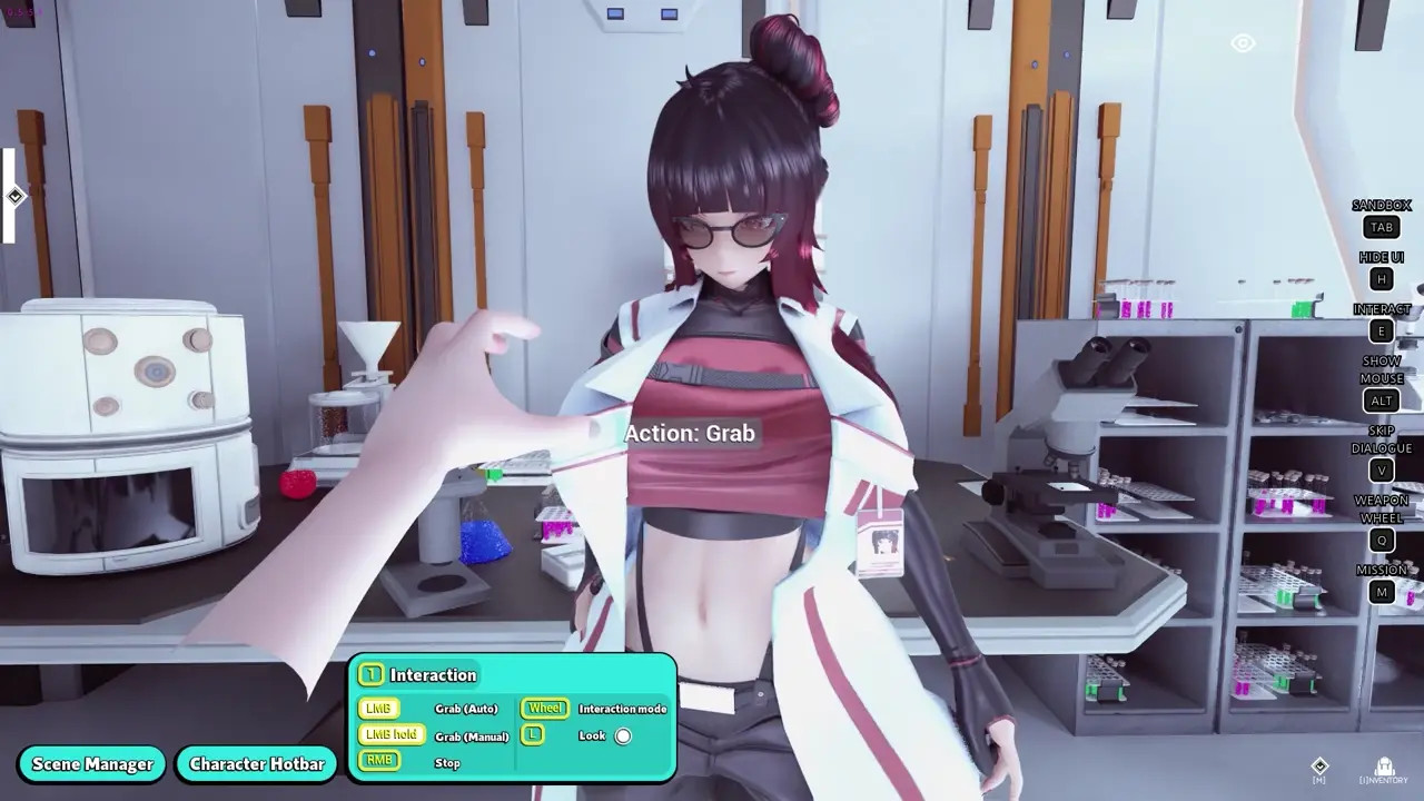 Blair touch mechanics