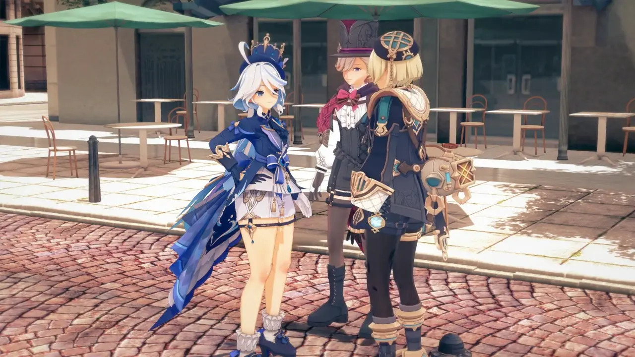 Furina's Day Out with Lyney and Freminet [RimuruX]