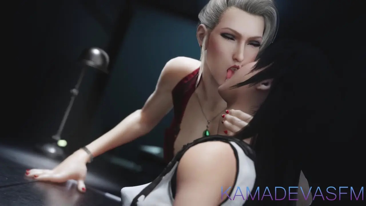 Scarlet x Tifa - Kissing loop