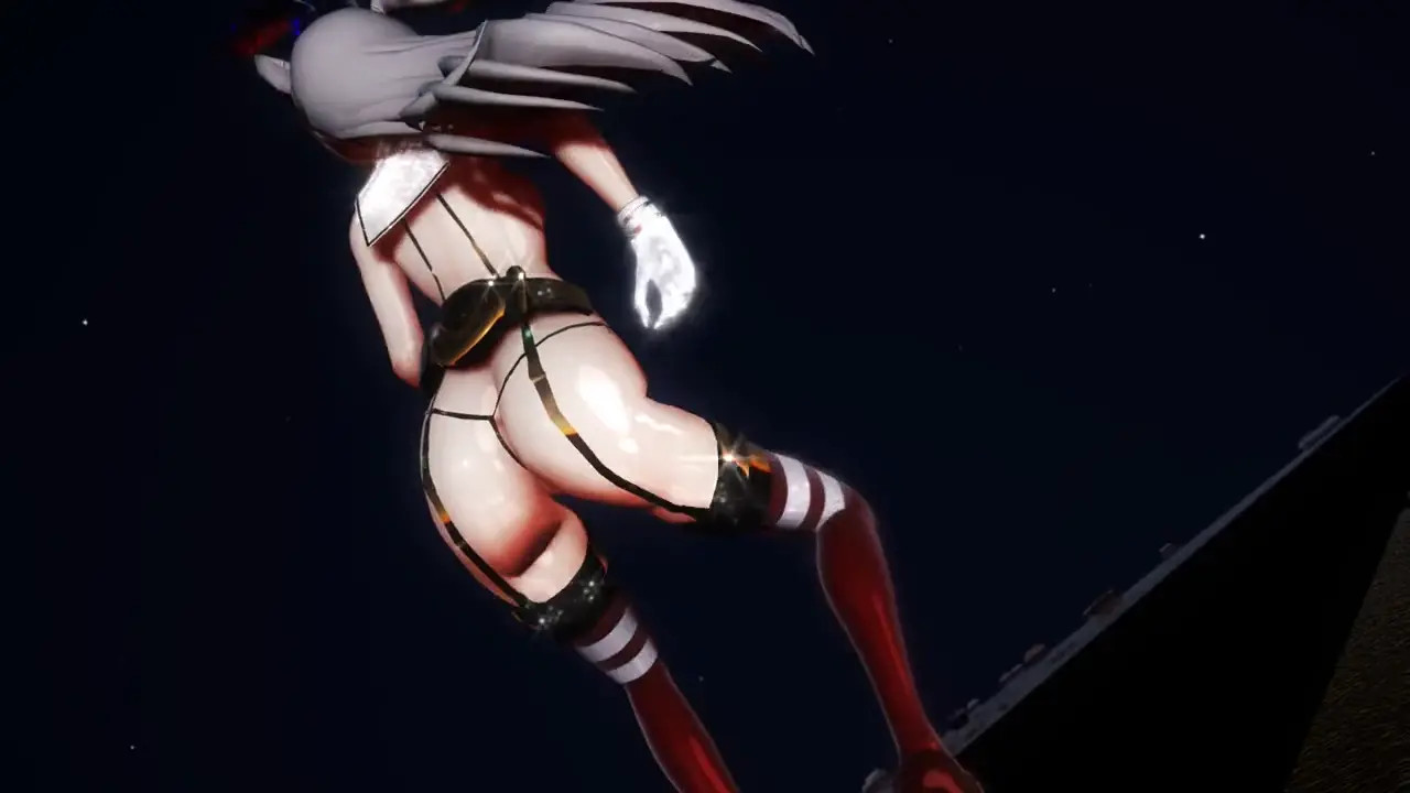 Shimakaze & Adult Amatsukaze - Eleven Rave Girl [MMD R18] dbsye
