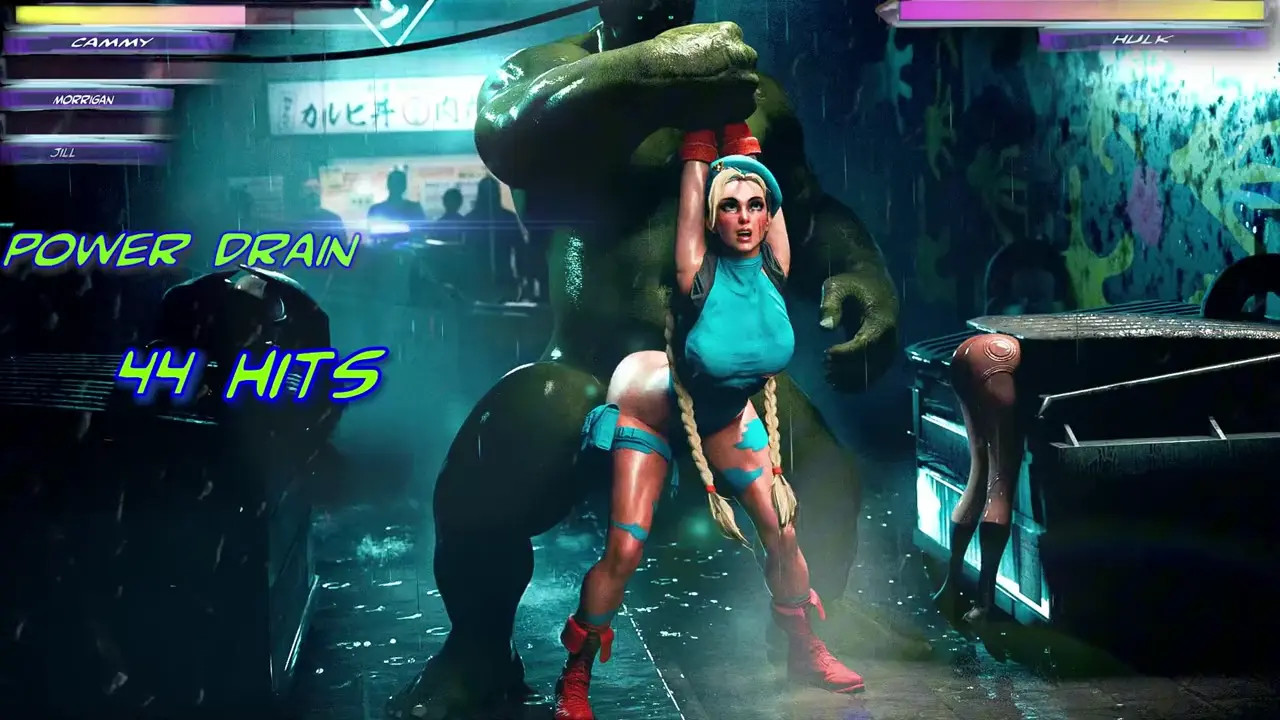 Cammy Vs Hulk [Overlay][Project Vega][4K60FPS]