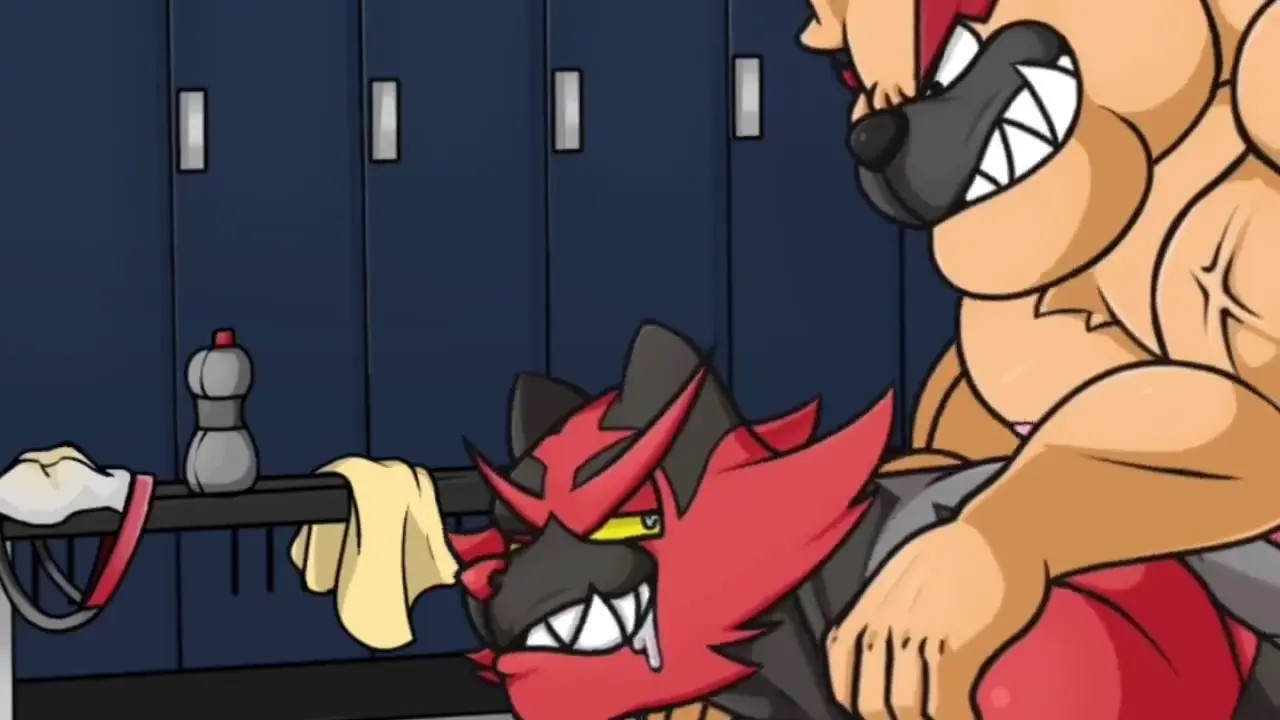 Dribble x Incineroar Part 1 (sarcasticmane)