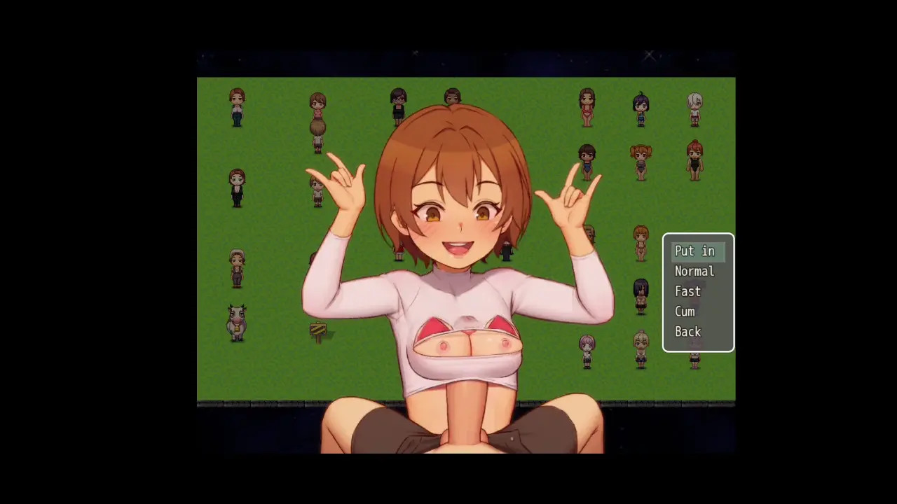 Anna blowjob tit job