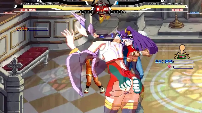 Brian vs Izanami&Kurumi&Nanase&Cammy