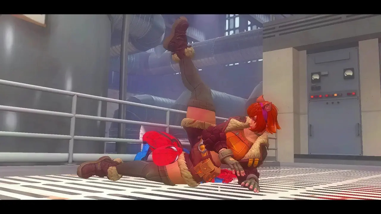squirrel girl squashes spider-man