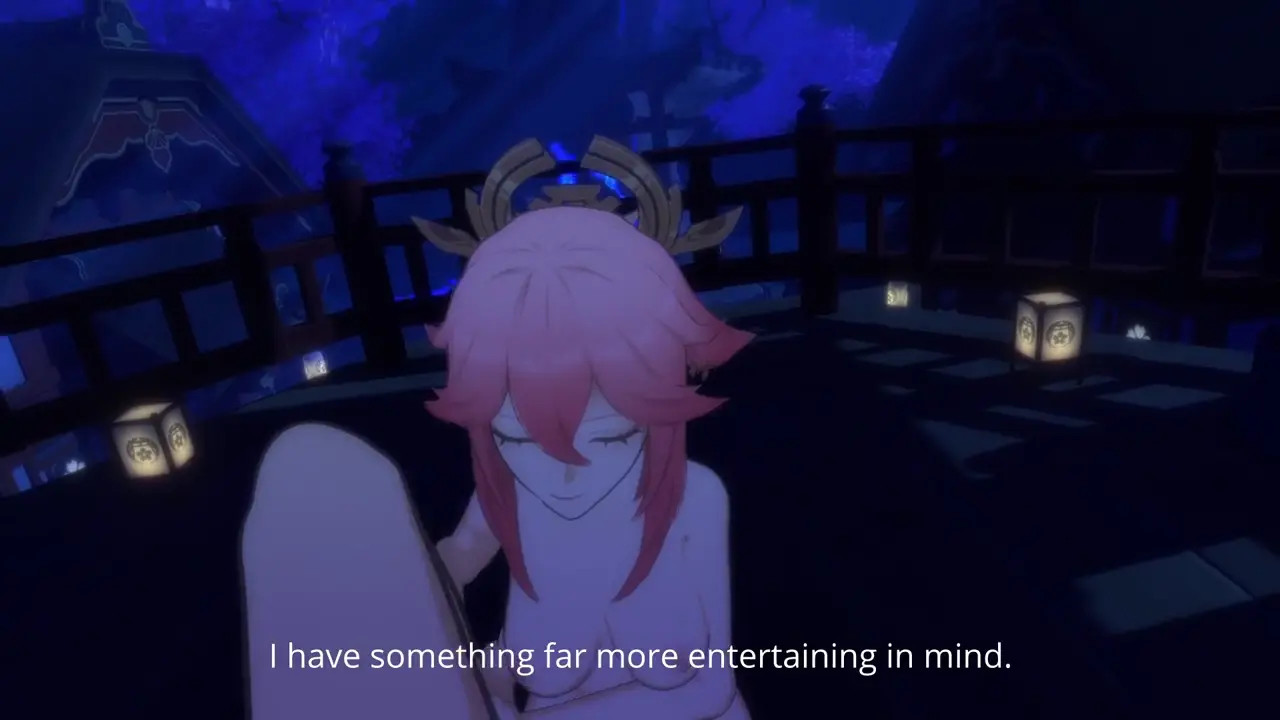 Yae Miko Fucks Your Feet [FutaxTaker POV]