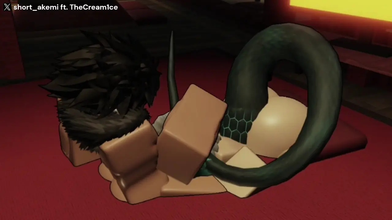 Snake girl was in heat and wanted to be impregnated~