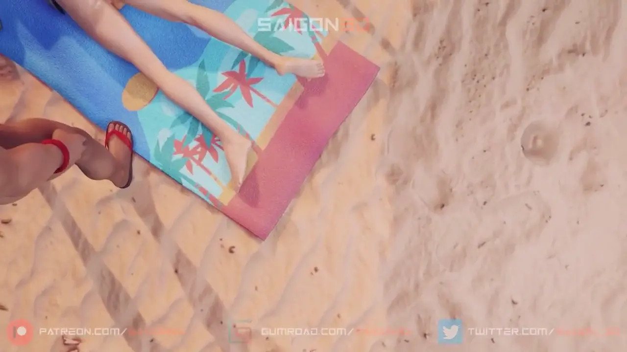 Cassidy x Hanzo overwatch animated 3d by Saigon3d