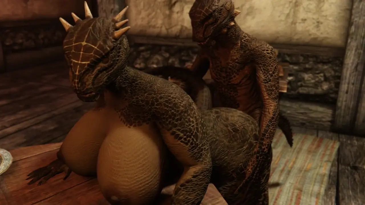 2 argonians fuck