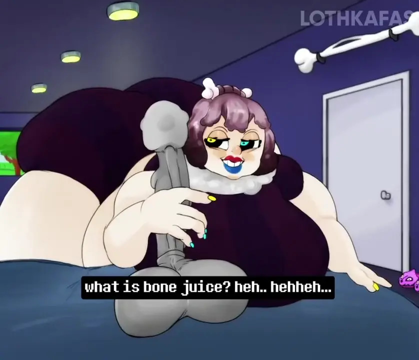 Female Sans Strokes A Bone - Bimbotale - Undertale R34 Hentai