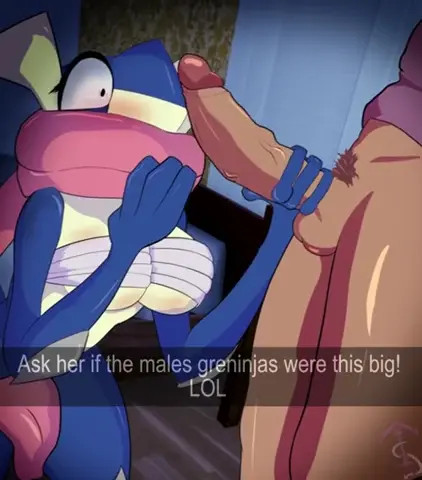 Greninja is shocked lol!