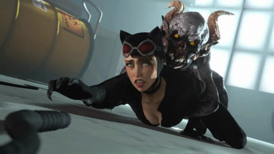 Unexpected friend Catwoman