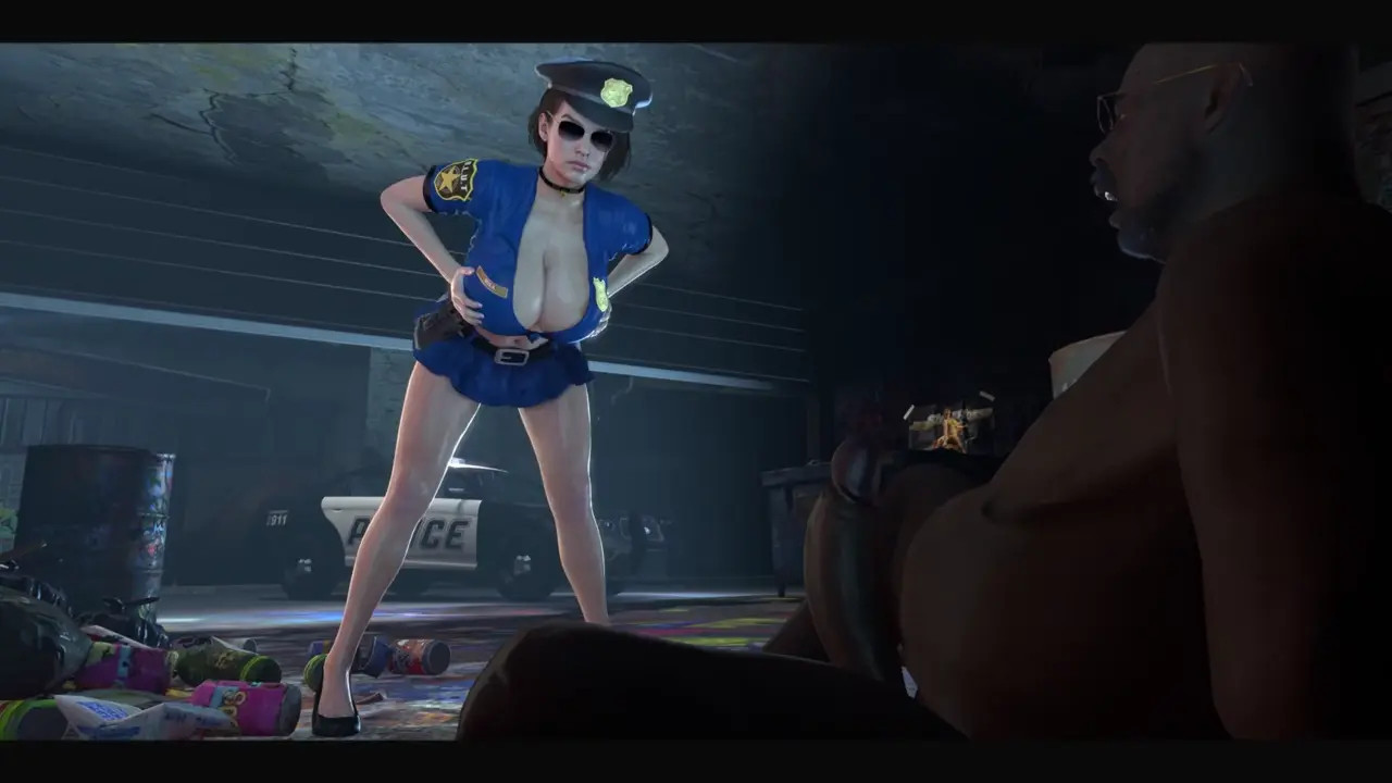 Officer Jill Tits [0Zman][4K]