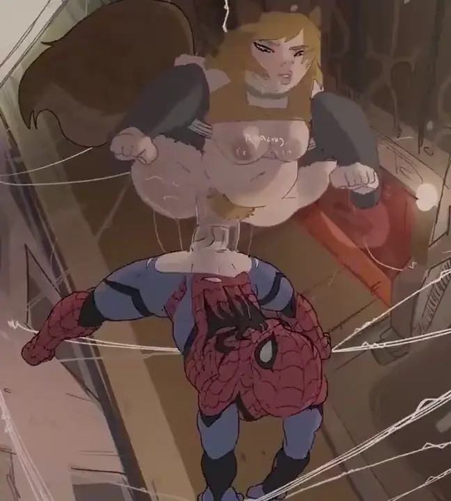Squirrel In A Spiders Web『Raburesu_』