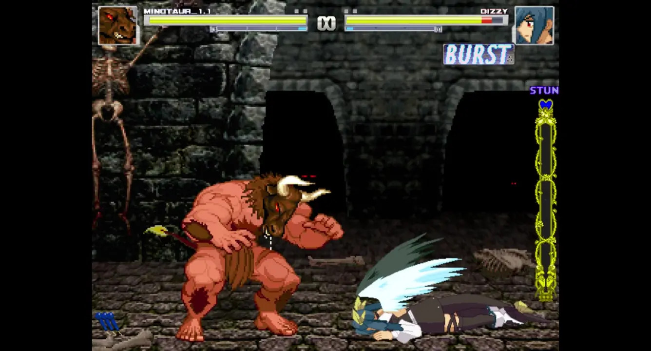 Minotaur vs Dizzy