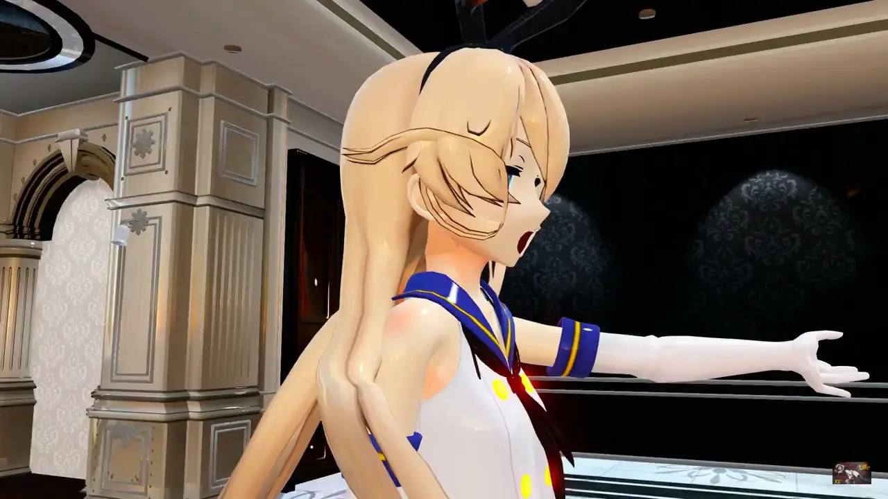 Shimakaze - ME ME ME [MMD R18] dbsye