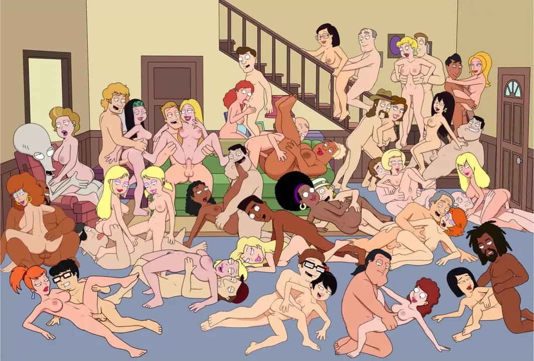 american dad super orgy