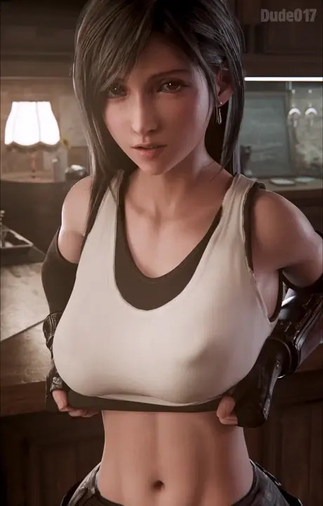 Tifa Titty Drop, Censored