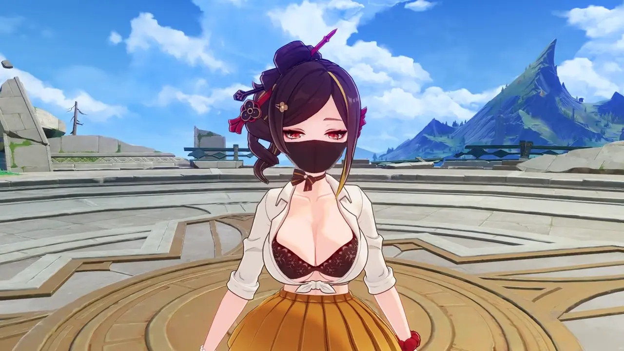 JK Gyaru Chiori Nude Toogle [Exce]