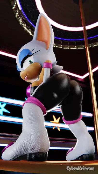 Rouge Shaking Ass [cybrokrimson]