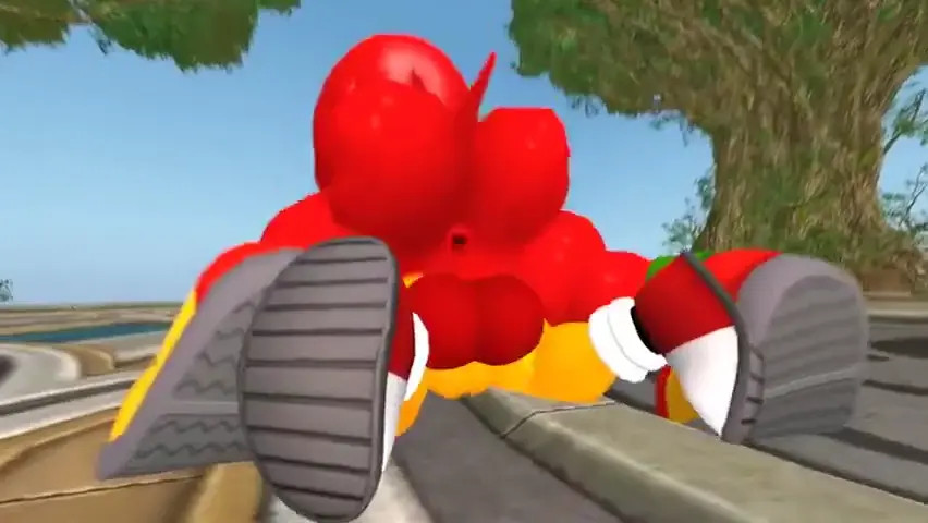 Knuckles fucking Tails