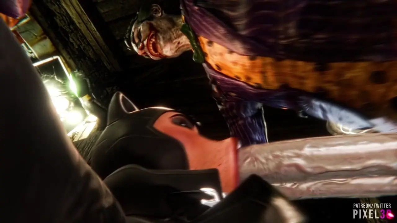 Catwoman Throat Fuck [Pixel3D][4K]