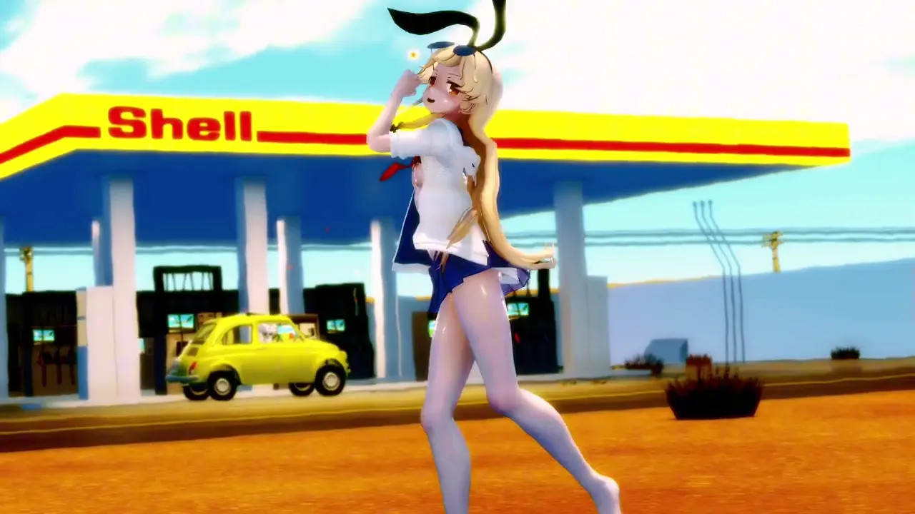 Shimakaze - Very Nice Song [MMD R18] Hamselvish