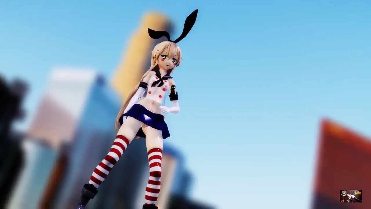Shimakaze - New Thang [MMD R18] dbsye
