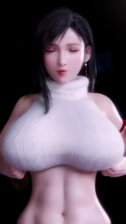 [Pantsushi][4K] Tifa Flashing